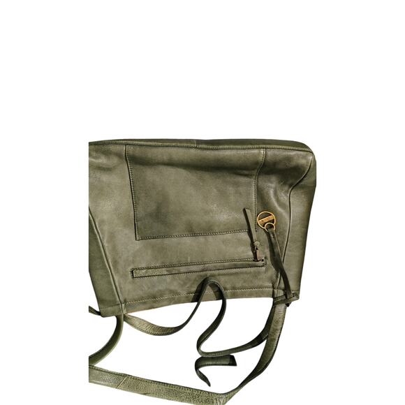 Brand New Green Leather Tote by Lodis - Picture 5 of 8